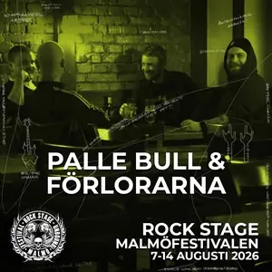Palle Bull & Förlorarna — Rock Stage Malmö, København
