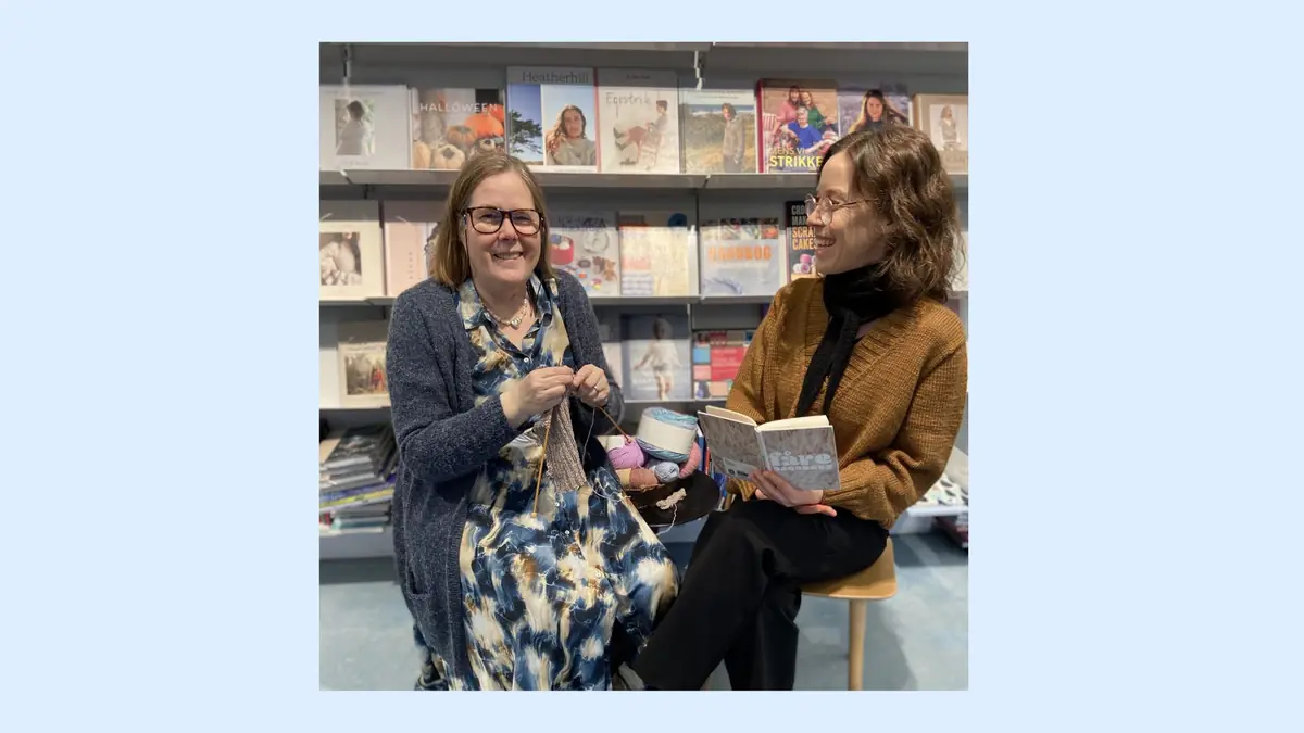 Knit & Listen — Husum Bibliotek, Copenhagen
