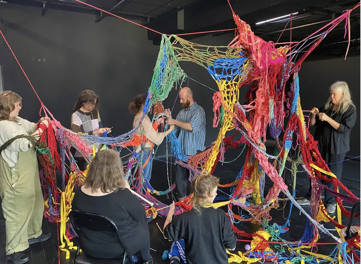 Co-Knitting - Textile Co-creations — Islands Brygge Bibliotek, Copenhagen