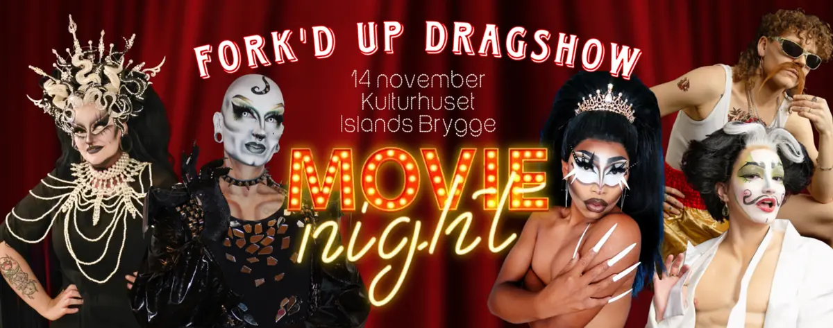 Fork'D Up Drag Show — Islands Brygge Bibliotek, Copenhagen