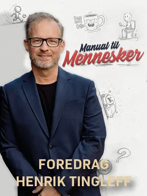 Et humoristisk foredrag med adfærdspsykolog Henrik Tingleff — Arena Randers, Randers
