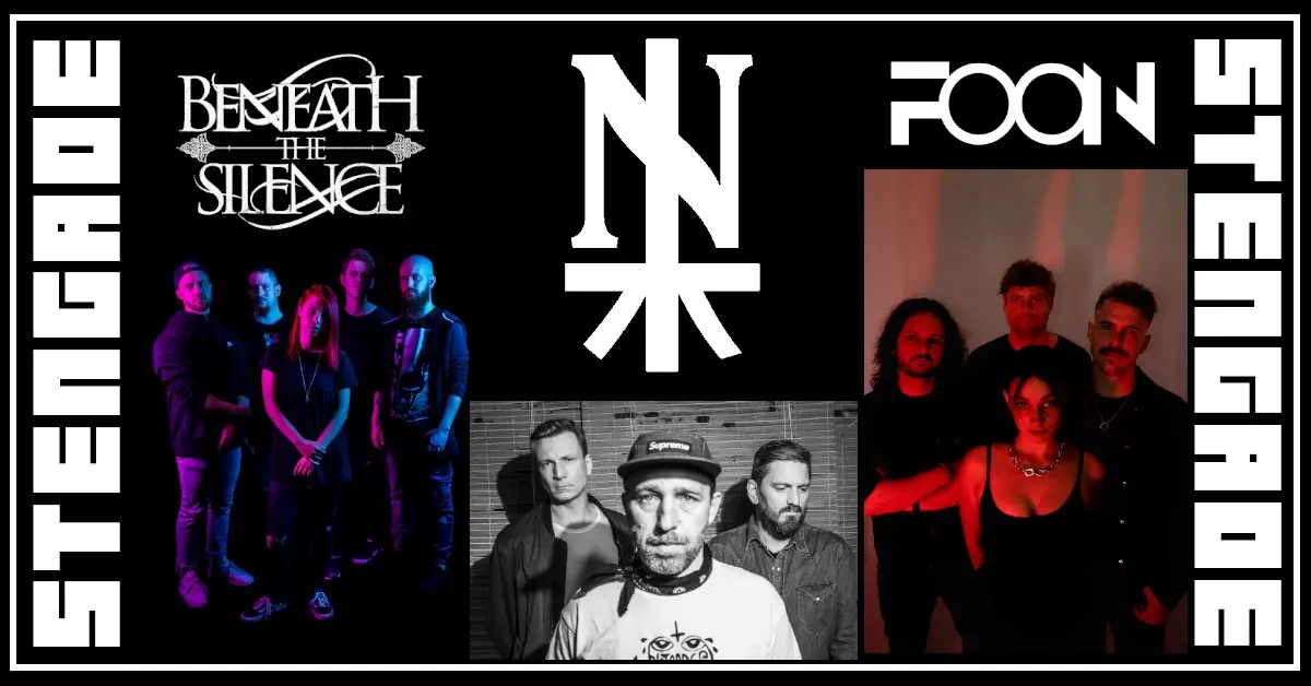 Natjager + Beneath The Silence + FooN — Spillestedet Stengade, København