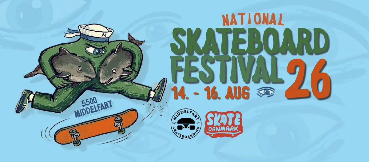 Skateboard Festival 2026🛹🪩🎉 — Tråden, Middelfart