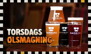 Thursday Beer Tasting at Gamborg Bryghus