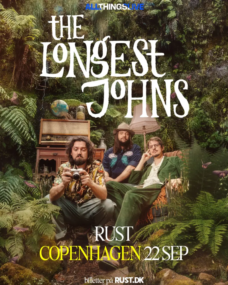 The Longest Johns (UK) – Få billetter — Rust, København