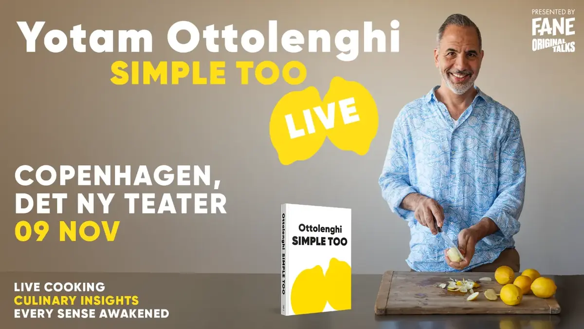 An Evening with Yotam Ottolenghi — Det Ny Teater, Copenhagen