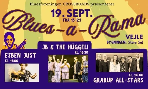 Blues-A-Rama 2026 — Bygningen Vejle, Vejle