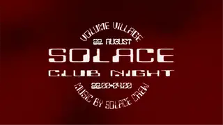 Solace Club Night