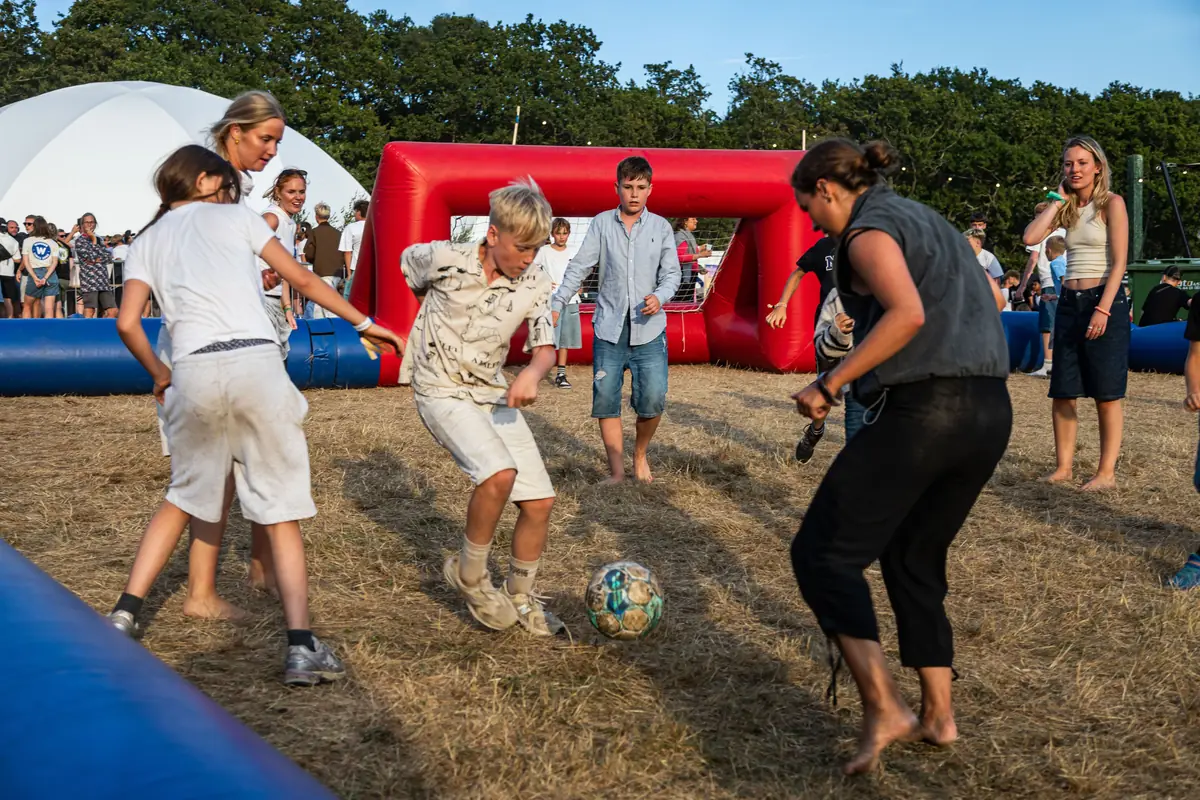 Football Fun with DBU Bornholm — Wonderfestiwall, Allinge