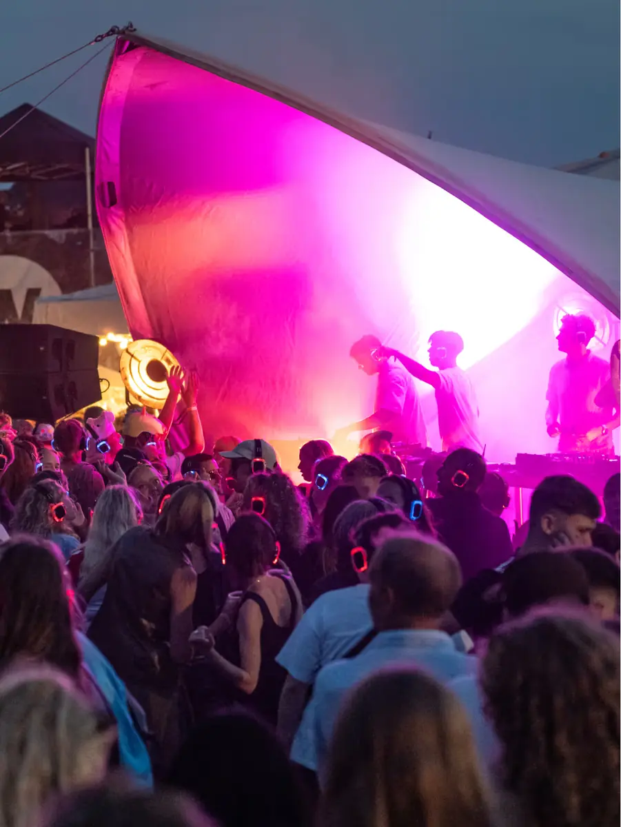 Silent Disco — Wonderfestiwall, Allinge