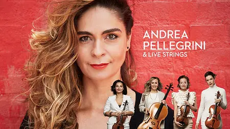 Andrea Pellegrini & Live Strings — Bellevue Teatret, Hellerup