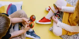 Малыши поют псалмы