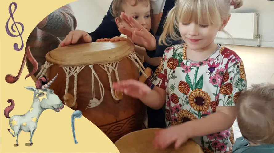 Saturday Rhythm for Children 1½ - 3 Years — Sydhavnens Bibliotek, Copenhagen