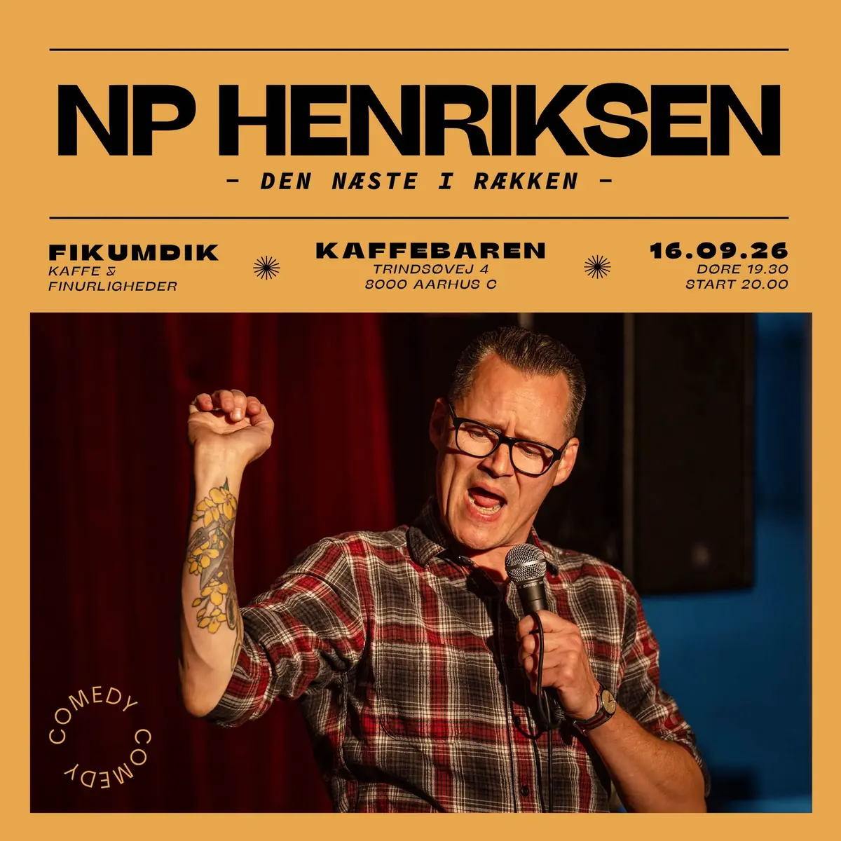 NP Henriksen – Den næste i rækken! — Fikumdik Kaffe, Aarhus