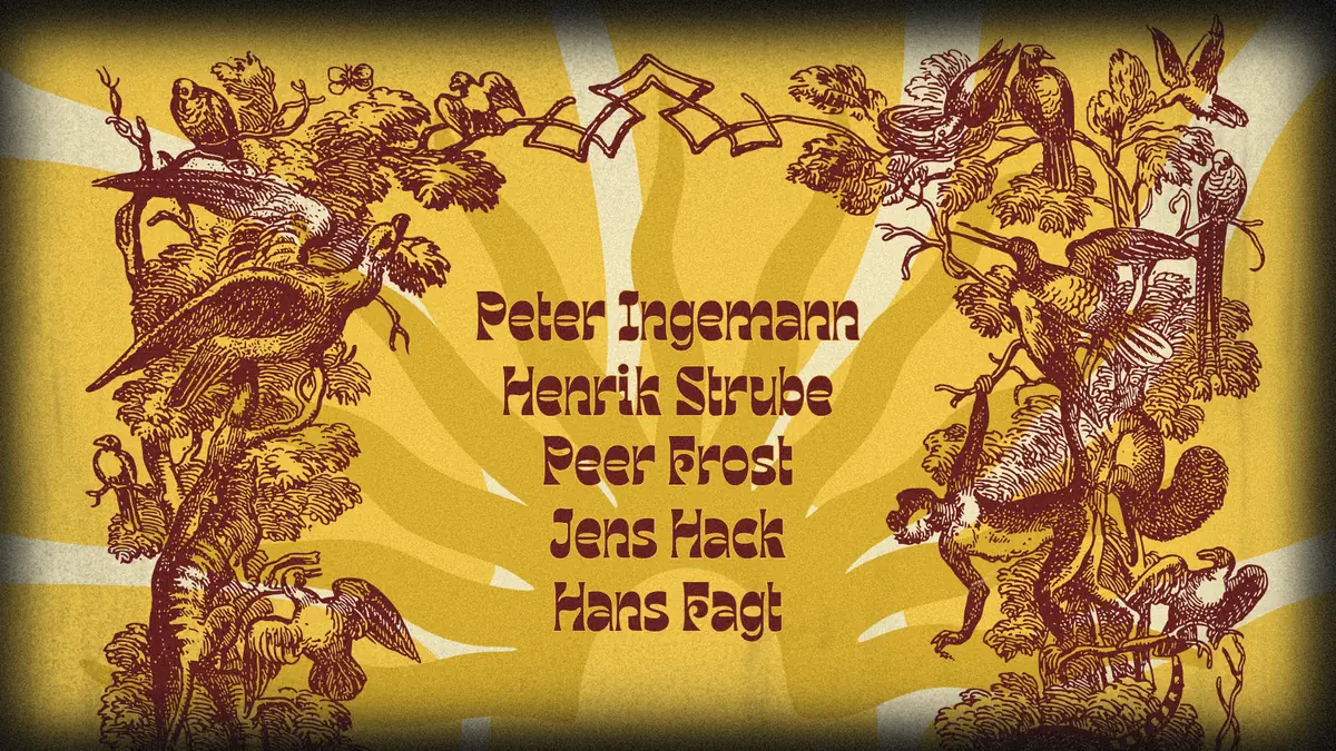 Peter Ingemann, Henrik Strube, Peer Frost, Hans Fagt & Jens Haack — Drop inn, København