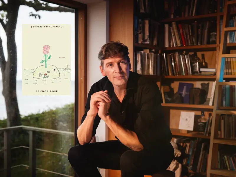 Bag Bogen Live: Jesper Wung-Sung — Albertslund Bibliotek, Albertslund