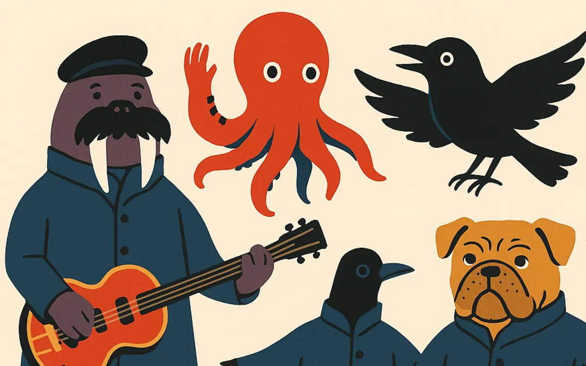 Beatles for børn på Den Gule Plads — Ørestad Bibliotek, København