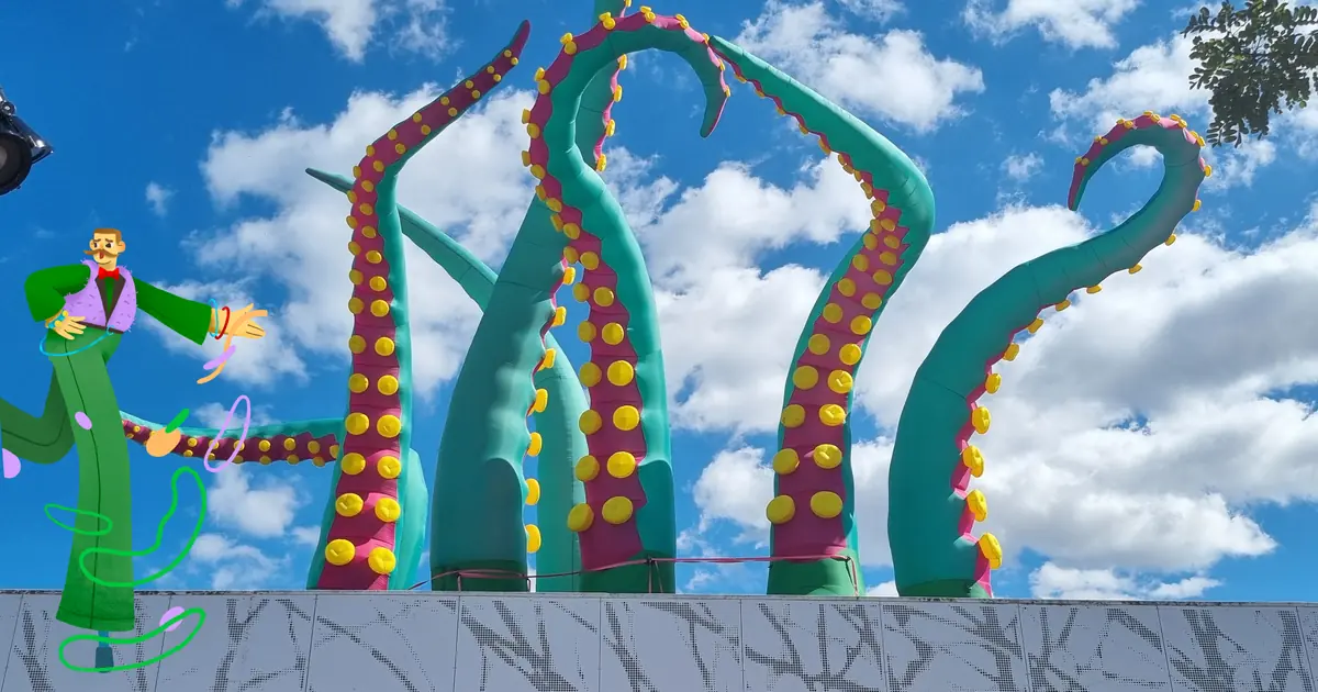 Octopus Attack (GB) — Ørestad Bibliotek, København
