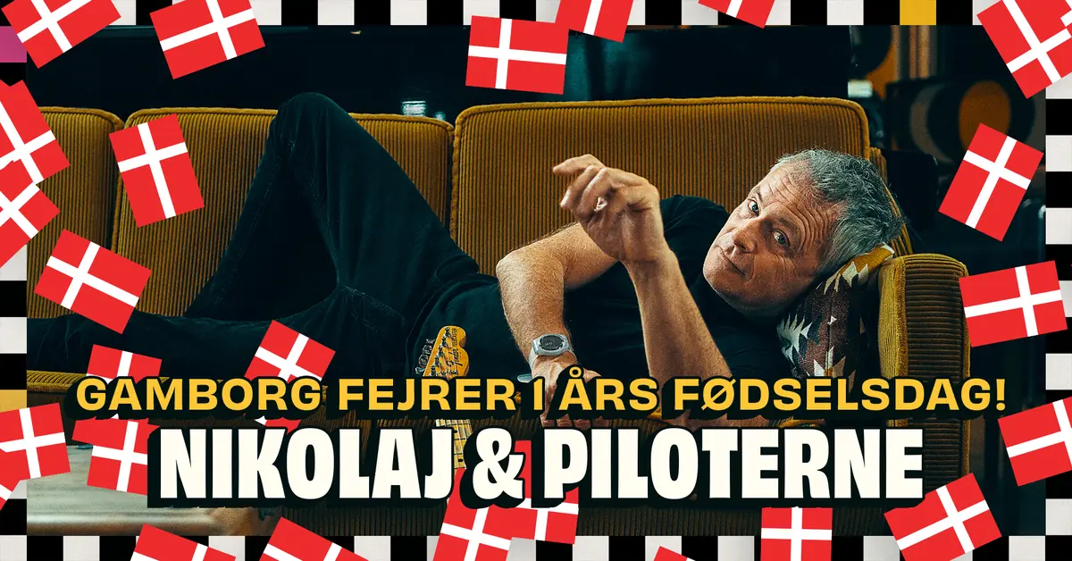 NIKOLAJ & PILOTERNE // Gratis Koncert — Tråden, Middelfart