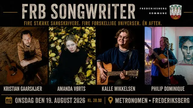 FRB SONGWRITER — Metronomen, Frederiksberg