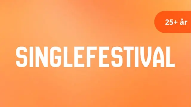 21.-22. august 2026: Singlefestival — Halvandet, København
