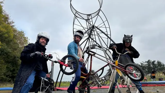 Mordicus - Wheel of death og vanvittigt vovemod — Dynamo - Workspace for circus and performing art, Odense