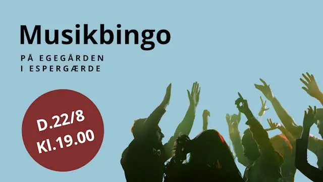 Music Bingo at Egegården — Egegården, Espergærde
