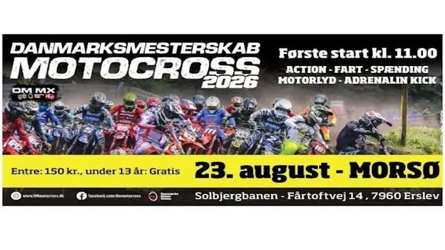 Danish Motocross Championship 2026 — Morsø Motocross Klub, Erslev