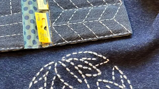 Lær Sashiko broderi — Kates lille værksted, Ishøj