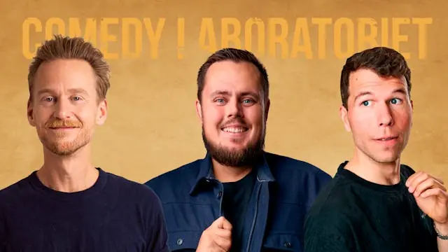 Comedy Laboratoriet: Phillip Devantier, Huxi Bach & Kristian Hemmingsen — Comedy Zoo, København
