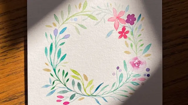 Summer Wreaths in Watercolour — My cosy art studio, København