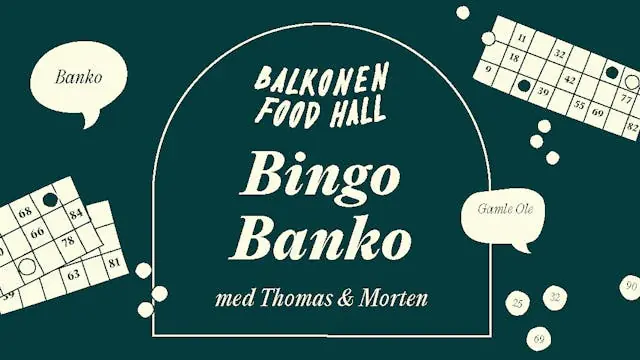 Bingo Banko — Støberigården, Hillerød