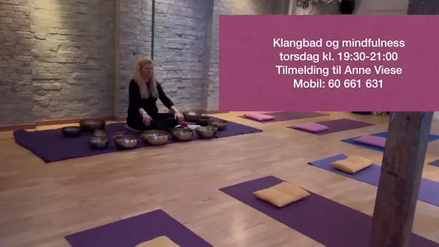 København Ø: klangbad og mindfulness med Anne Viese - torsdag d. 27. august kl 19:30 — Rytmikhuset, København