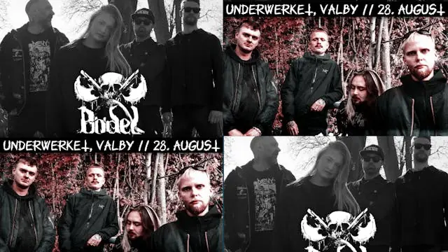 BÖDEL (SE) – BITTER – SVØB THE PØLSE // KÆMPE MOSHPIT VOL. 9. — UnderWerket, København