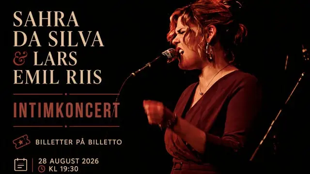 Intimkoncert med Sahra Da Silva & Lars Emil Riis — Kulturstalden, Bastebjerg Parkkoncerter, Store Merløse