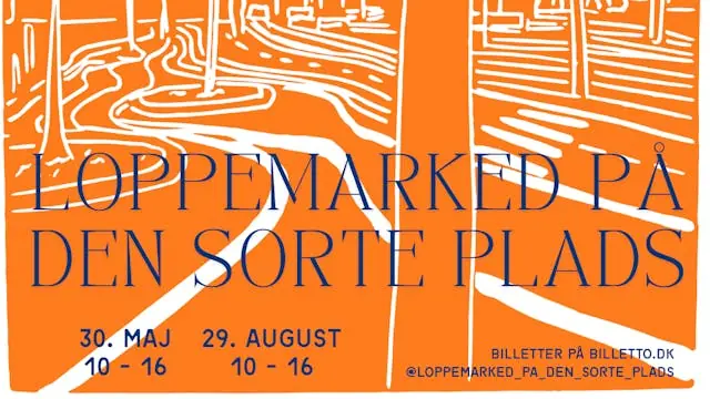 Loppemarked på Den Sorte Plads 2026 — Den Sorte Plads, København