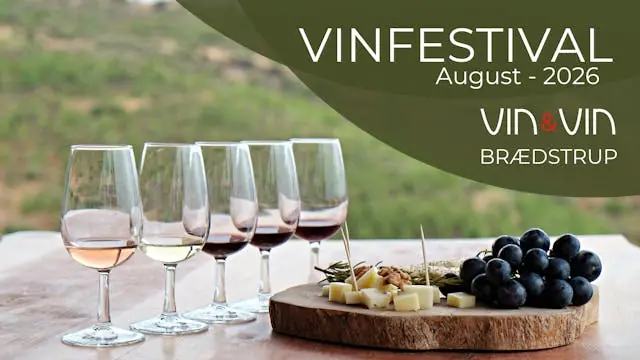 Vin & Vin Festival 2026 — Water of Life / Vin & Vin Brædstrup, Brædstrup