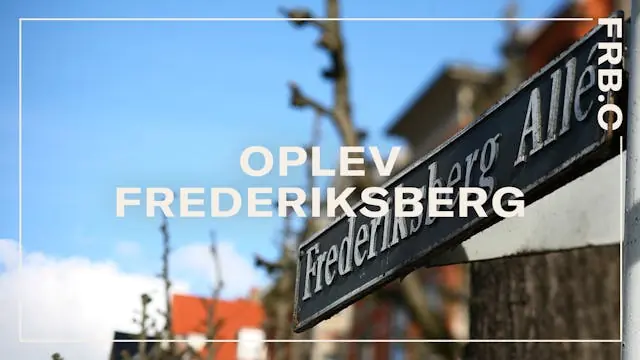 Guidet tur på Frederiksberg — Frederiksberg Centeret, Frederiksberg