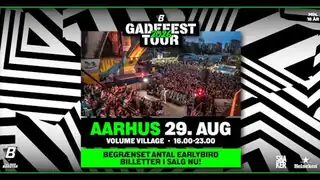 GADEFEST TOUR 2026 | AARHUS | 18+