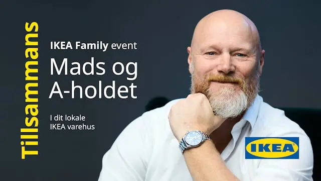 Mads og A-holdet i IKEA København — IKEA København, København