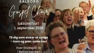 Aalborg Gospel Choir - регистрация на осень 2026