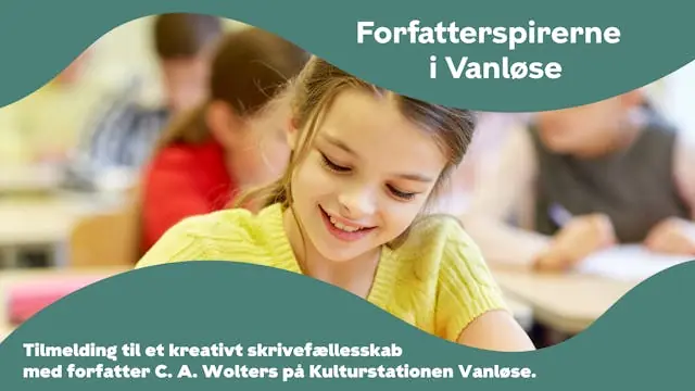 Forfatterspirerne i Vanløse — Kulturstationen Vanløse, København