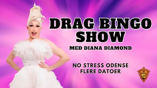 Drag Bingo Show at No Stress Odense — No Stress Bar, Odense