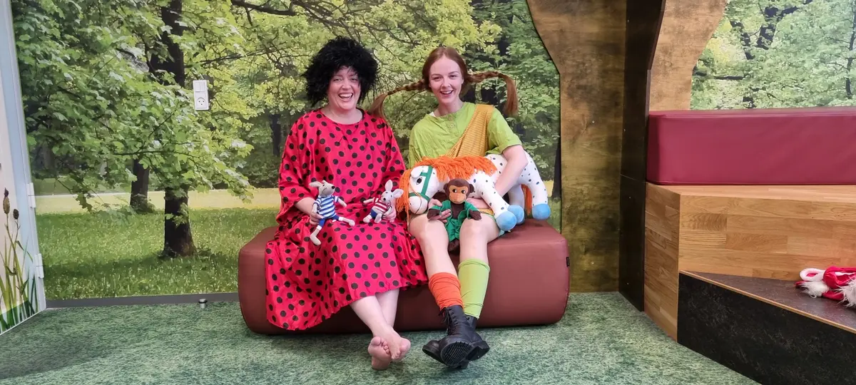 Fortællinger med Pippi og Cirkeline — Hovedbiblioteket, Odense
