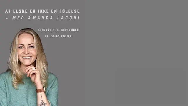 At elske er ikke en følelse med Amanda Lagoni — Kolme, København