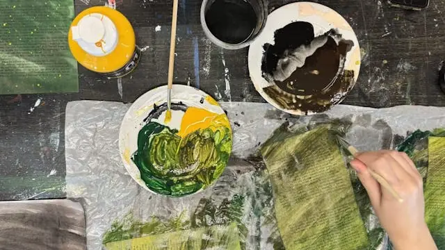 Familielørdag: Collageriet — Plantagehuset, Billedskolens galleri på 2. sal, Thisted