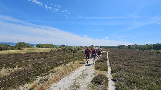 Vin og Vandring - Højsandet, Korshage og Skansehage, ca. 11 km. — Rørvig Havn, P-pladsen ved Rørvig Fisk og Røgeri, Rørvig