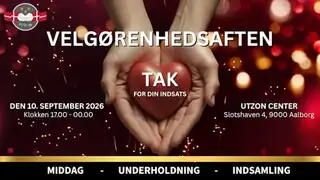 TAK FOR DIN INDSATS - Velgørenhedsaften 2026