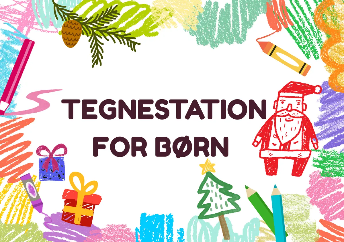 Drawing Station: Christmas — Hovedbiblioteket, Odense