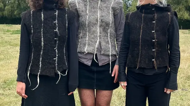 Felt a Vest in Danish Wool — Hedestrik, Copenhagen